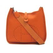 Hermes Original leather H1044 Ladies Orange Bag