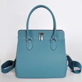 Hermes Toolbox H8688 Ladies 2way Blue Handbag Replica