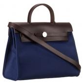 Hermes Herbag Blue Replica