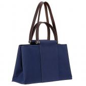 Hermes Herbag Tote Dark Blue Replica