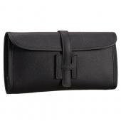 Replica Hermes Jige Elan 29 Black Clutch 608008