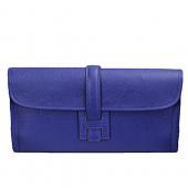 Replica Hermes Jige Elan 29 Blue Electric Clutch 608009