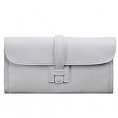 Cheap Hermes Jige Elan 29 White Clutch 608015