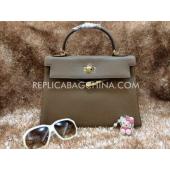 Replica Hermes Kelly Handbag Calfskin