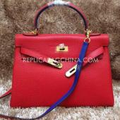 Replica Hermes Kelly Red Handbag