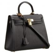 Hermes Kelly 28 Black 608142