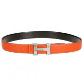 Hermes Orange With Silver 