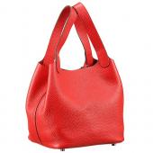 Hermes Picotin MM Red 607502