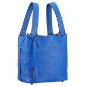 Hermes Picotin PM Dark Blue