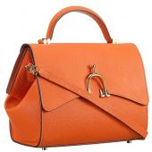 Hermes Stirrup Shoulder Bag Orange   608098 Replica