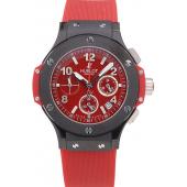 Hublot Big Bang Red Strap Red Dial Watch 98070