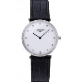 Longines La Grande Classique White Dial Diamond Markers Homme  622135