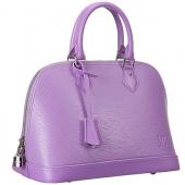 Cheap Louis Vuitton Alma PM Purple Epi Leather   607508