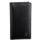 Louis Vuitton Brazza Wallet Black Epi Leather