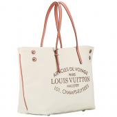 Louis Vuitton Cabas Canvas Bag Corail  607765