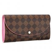 Louis Vuitton Damier Ebene Caissa Wallet Pink