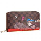 Louis Vuitton Damier Ebene Evasion Zippy Wallet