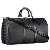 Louis Vuitton Damier Graphite Keepall Bandouliere