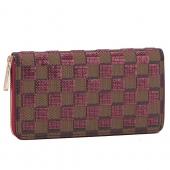 Louis Vuitton Damier Paillettes Wallet Red