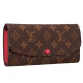 Replica Louis Vuitton Emilie Wallet Fuchsia