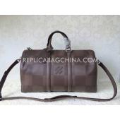 Replica Cheap Louis Vuitton Travelling Bag Coffee Handbag Calfskin