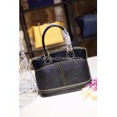 Louis Vuitton Handbag Small Size Black Calfskin Replica