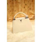 Louis Vuitton Handbag Calfskin Beige