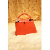 Louis Vuitton Orange Handbag Calfskin Replica