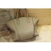 Louis Vuitton Handbag Gray Calfskin