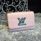 Louis Vuitton Shoulder Bag Handbag Pink Calfskin Replica