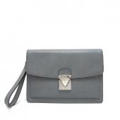 Replica Louis Vuitton Taiga Leather M32592 Grey Small Evening Bag