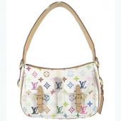 Louis Vuitton Monogram Multicolore M40053 White Small Ladies Bag