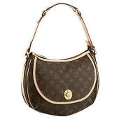 Louis Vuitton Monogram Canvas M40076 Brown Canvas Shoulder Bags