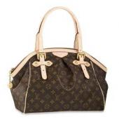 Louis Vuitton Monogram Canvas M40144 Brown Cow Leather Cross Body Bag