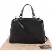 Louis Vuitton EPI Leather M40332G Black Large Ladies Bags