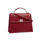 Louis Vuitton EPI Leather M40540 Red Cow Leather Medium Bag