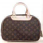 Louis Vuitton Monogram Canvas M42228 Brown Canvas Small Bag