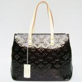 Louis Vuitton Monogram Vernis M55583 Brown Enamel Medium Bags Replica