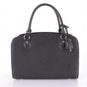 Replica Louis Vuitton EPI Leather M5907N Black Cow Leather Ladies Bag