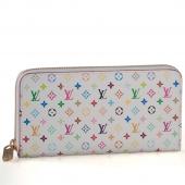 Louis Vuitton Monogram Multicolore M60241 Canvas Small Ladies Wallet