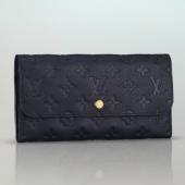 Cheap Louis Vuitton Monogram Empreinte M60258 Black Cow Leather Wallet