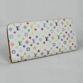 Replica Louis Vuitton Monogram Multicolore M66567 White Small Ladies Wallet