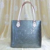 Louis Vuitton Monogram Vernis M91122 Grey Enamel Medium Bag Replica