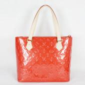 Louis Vuitton Monogram Vernis M91122 Orange Enamel Medium