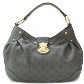 Cheap Louis Vuitton Mahina Leather M93124 Grey Large 2way