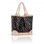 Louis Vuitton Monogram Multicolore M93213 Black Large Ladies Bag