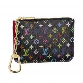 Louis Vuitton Monogram Multicolore M93735 Black Small Ladies Bags