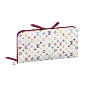 Louis Vuitton Monogram Multicolore M93752 Cow Leather Small Wallet