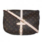 Louis Vuitton Monogram Canvas M93998 Brown Canvas Ladies