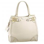 Quality Louis Vuitton Suhali Leather M95651 White Cow Leather Ladies Handbag